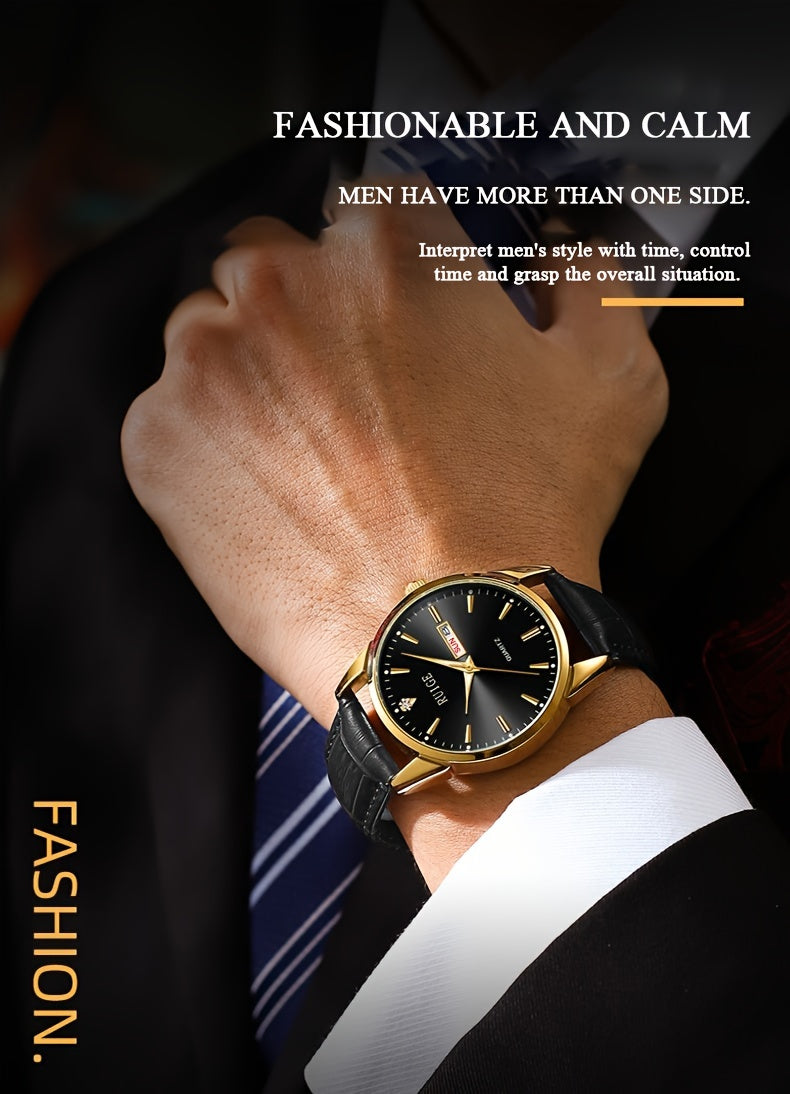 Men's Quartz Watch, Leisure Business Fashion Watch