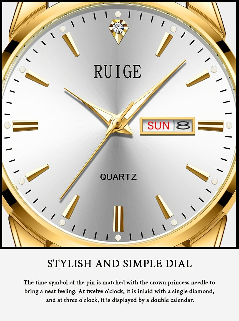 Men's Quartz Watch, Leisure Business Fashion Watch