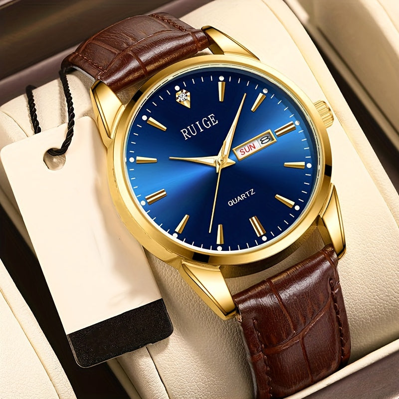 Men's Quartz Watch, Leisure Business Fashion Watch