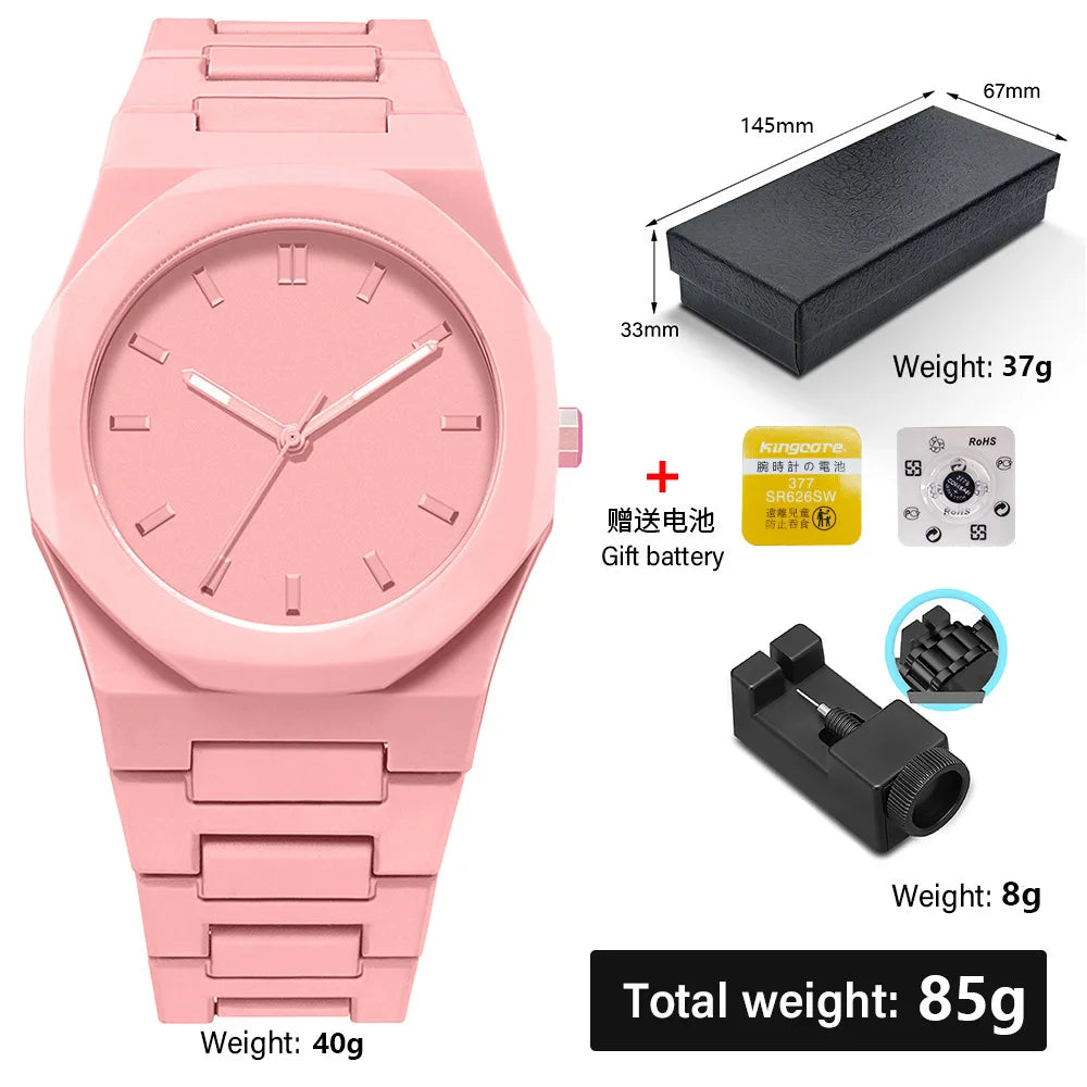 Minimalist Design Quartz Watch for Men Casual Business Watches Man Creative Clock