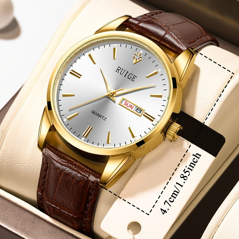 Men's Quartz Watch, Leisure Business Fashion Watch