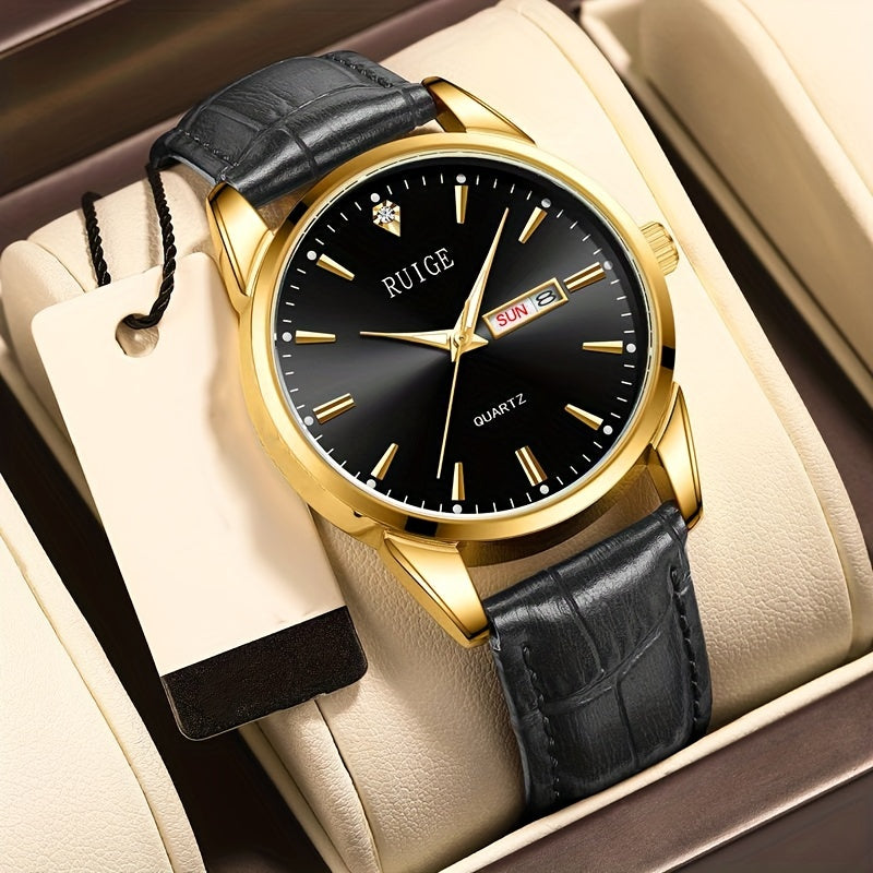 Men's Quartz Watch, Leisure Business Fashion Watch